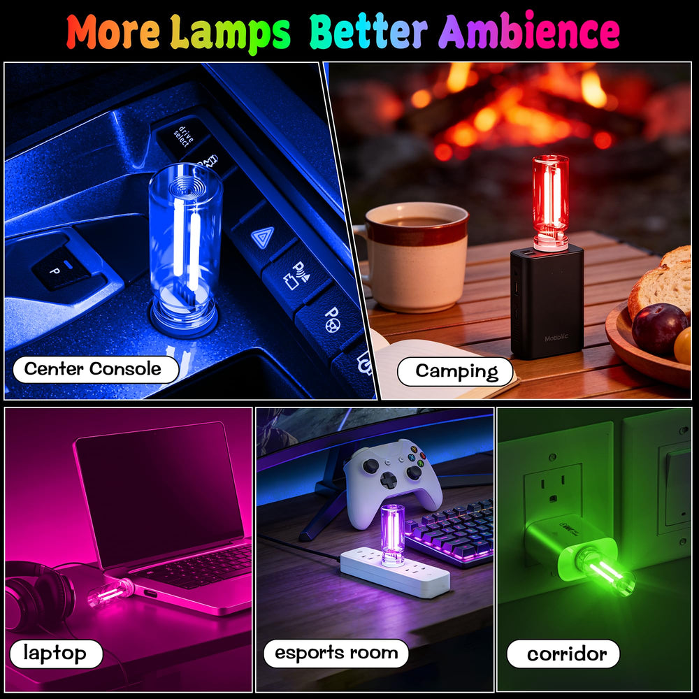 LINFGWNF plug-and-play USB light powers from any USB port instantly.