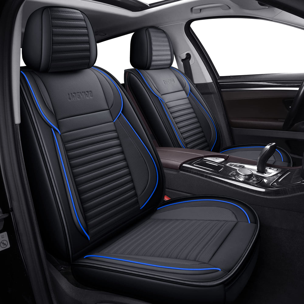 LINGVIDO full-set front seat covers protecting against spills and stains