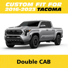 LINGVIDO Tacoma rear seat covers protect passengers and pets during trips.