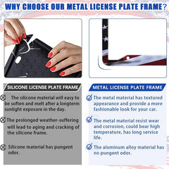 LIN KANG frame ships with all hardware for quick, tool-free mounting.