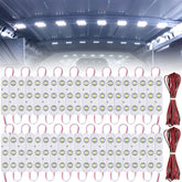 Linkhood 120 LED van interior light panel provides uniform cabin illumination.