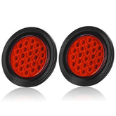 LINKITOM 4-Inch round trailer light with 24-LED brake clarity for safer signaling