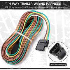 LINKITOM DOT-compliant trailer lights meet standard signaling requirements.