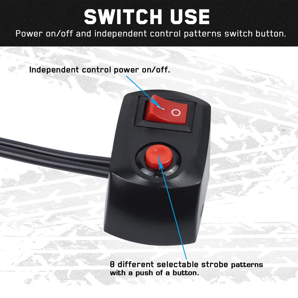 LINKITOM dual switches provide power and pattern control at hand