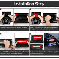 Linkitom reflective stickers kit enhances night time visibility and safety