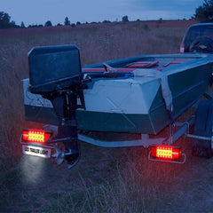 LINKITOM reflective stickers included boost visibility and compliance on trailers.