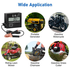 Linkstyle durable engine tachometer for harsh outdoor use.