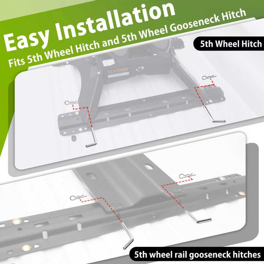 Linone rail and gooseneck hitch fit demonstrated for reliable compatibility.