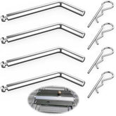 Linone replacement pins and clips set ready for secure hitch attachment.