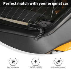 Pre-applied double-sided tape enables quick, mess-free installation