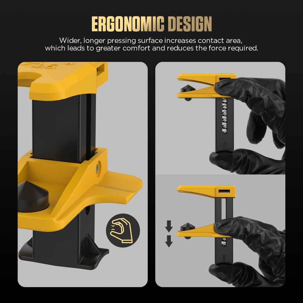 LINXINO spring-loaded plug tool enables tool-free installation