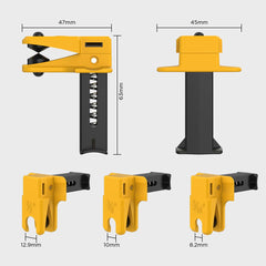 LINXINO clamp kit 5/16-inch helps seal lines quickly during maintenance
