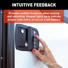 DIY installation on typical RV doors without wiring