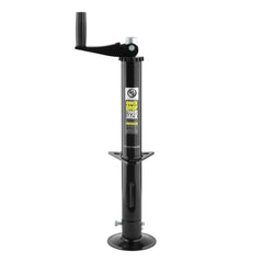 Lippert Quick Drop tongue jack top crank for easy manual operation on A-frame trailers