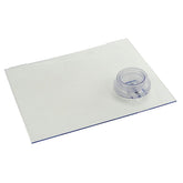 Lippert replacement RV screen door slider panel with push-down knob for smooth operation.