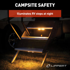 Lippert light offers simple on and off modes for control.
