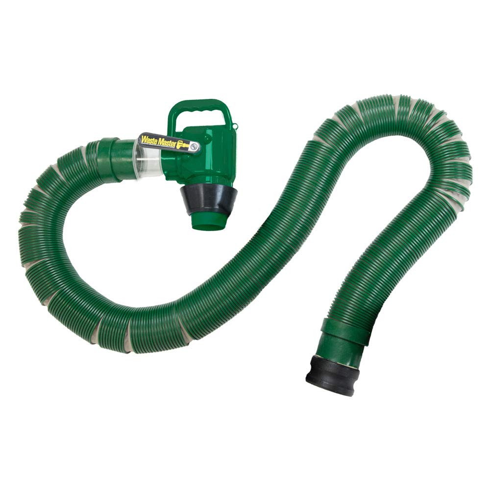 Lippert Waste Master with cam-lock connection for leak-free RV hookups.