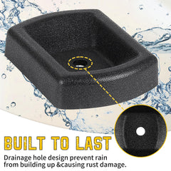 Liqmeivre fits 6-inch caster wheels, offering reliable compatibility for RVs and boats.