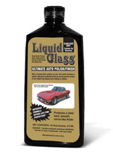 Liquid Glass 16 oz bottle showing a clear, hard finish for vehicles