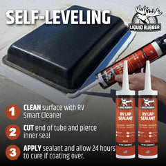 Liquid Rubber prep surface guidance ensures clean, dry roofs before application.