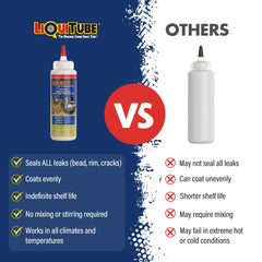 LiquiTube helps maintain proper inflation and tire balance.