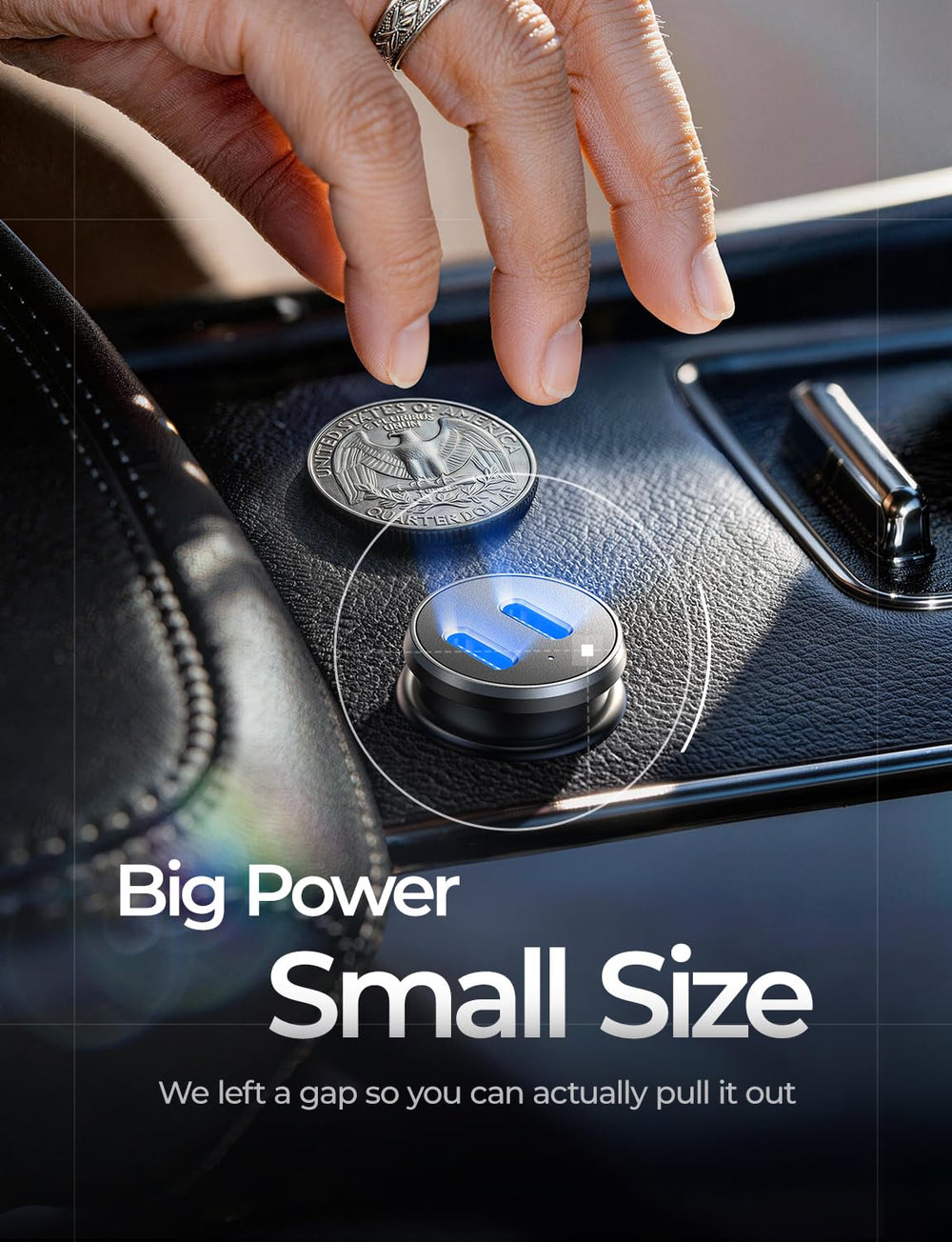 LISEN in-use with iPhone and Samsung devices demonstrates versatile charging