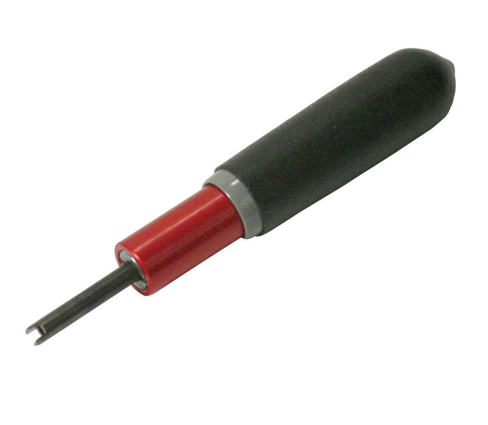 Lisle 2-Inch Torque Wrench demonstrates slim design reaching tight spots for valve work.