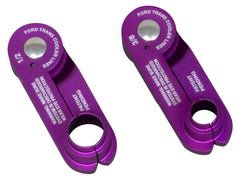 Lisle 39100 Ford oil cooler disconnect tool showing 3/8 inch and 1/2 inch fittings for easy line removal