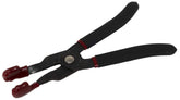 Lisle 52990 spark plug pliers with dual pull positions for safer wire removal.