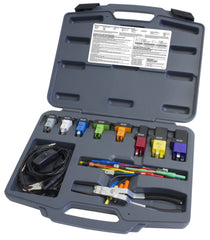 Lisle 69300 Master Relay Test Kit case with jumpers and leads for quick live-circuit testing.