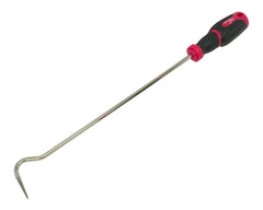Lisle Long Hose Remover demonstrates comfortable grip for quick hose and clip removal.