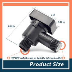 Lisnhlin backflow prevention valve supporting safer RV water systems during trips