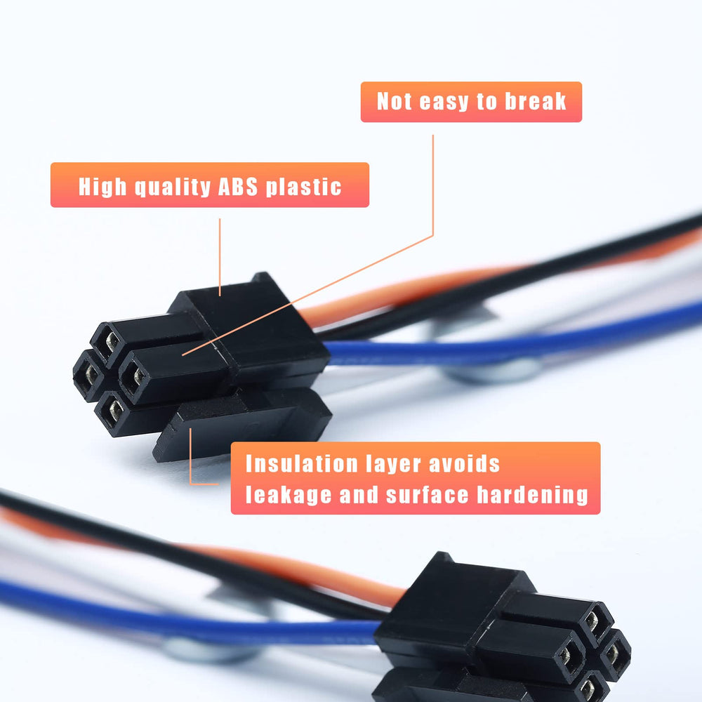 Lisnhlin tow mirrors wiring harness packaging ready for installation and replacement.