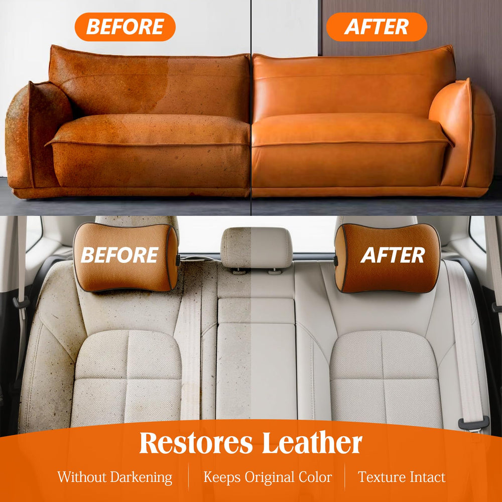 LISRUX premium microfiber towel for gentle leather care and polishing.