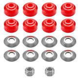 LitartPRO sway bar bushings kit contents ready for front and rear repair.