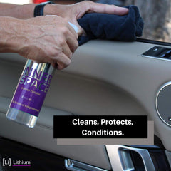 Premium ingredients blend in Lithium Inner Space for safer interior care.