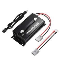 Litime 14-6V charger front view with compact mountable design for RV setups