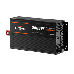 Litime LiTime 2000W inverter front view shows rugged, portable power for off-grid use