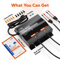 Litime outdoor-ready charger powers boats, RVs, and golf carts reliably.