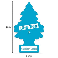LITTLE TREES Caribbean Colada long-lasting fragrance technology.