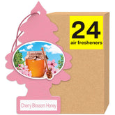 LITTLE TREES Cherry Blossom hanging tree in car interior, delivering long-lasting aroma.