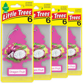 Little Trees Dragon Fruit hanging tree scent for car freshness and home use.