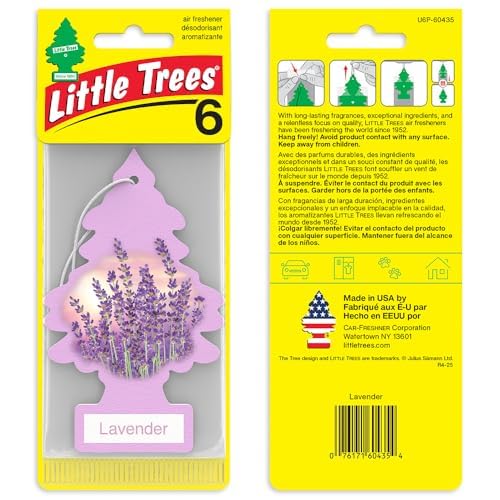 Little Trees Lavender fragrance close-up for a calming home aroma.