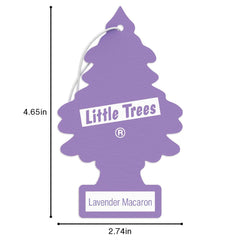 Little Trees Lavender Macaron pet odor area freshener offers subtle calm.
