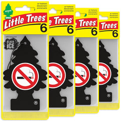 LITTLE TREES original hanging tree fragrance freshens car interiors.