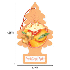 Little Trees Peach Ginger Spritz in laundry room helps curb odors