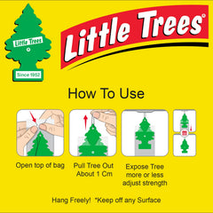 Little Trees Peachy Peach fragrance lasts through daily commutes and tasks.