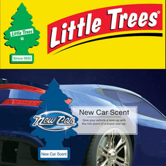Little Trees world-famous quality logo visible, signaling reliable scent for your car.