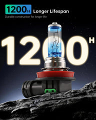 Littlelucky H11 bulb heat shield protects the lampshade from heat.
