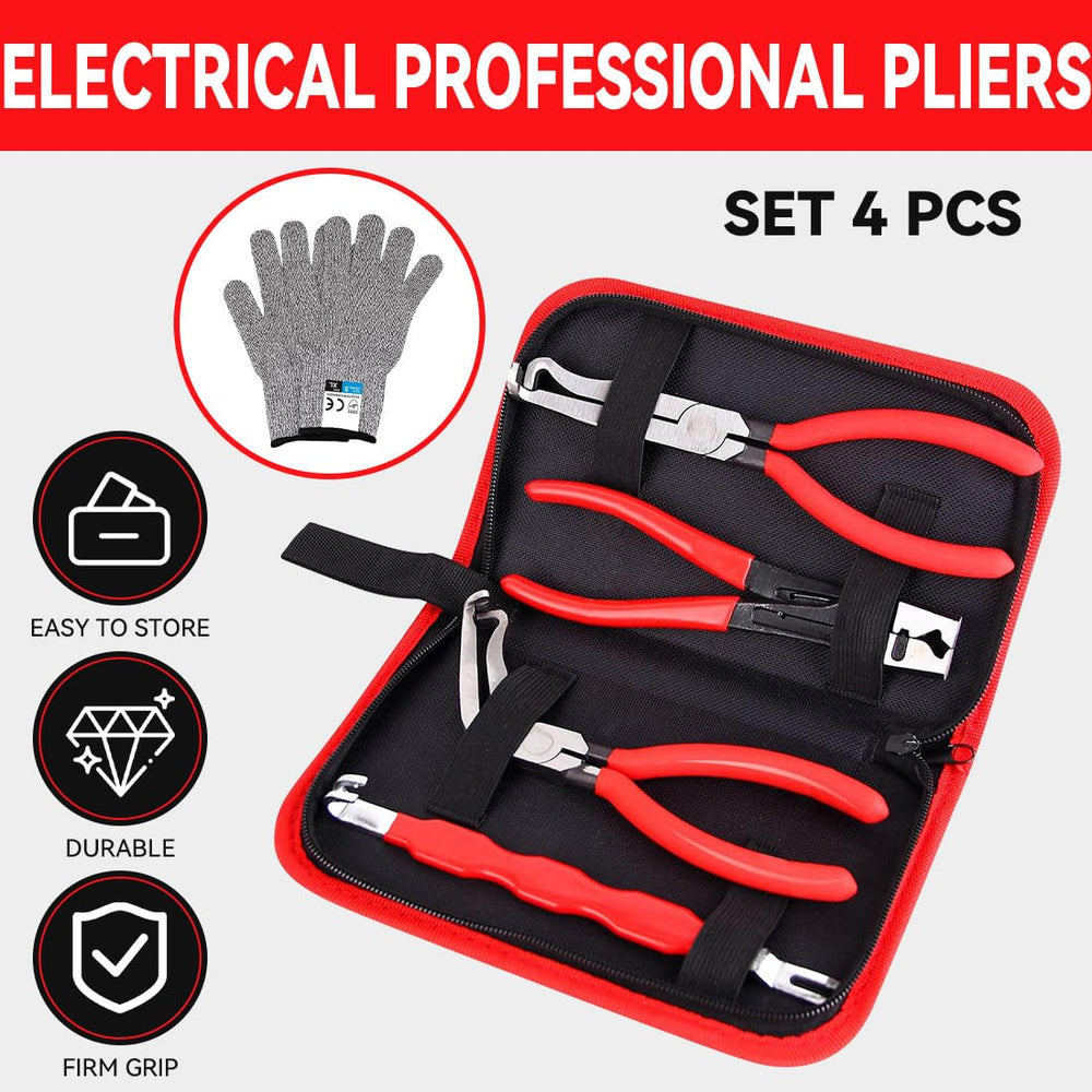 Liucocotos straight disconnect pliers for quick access in tight engine bays.